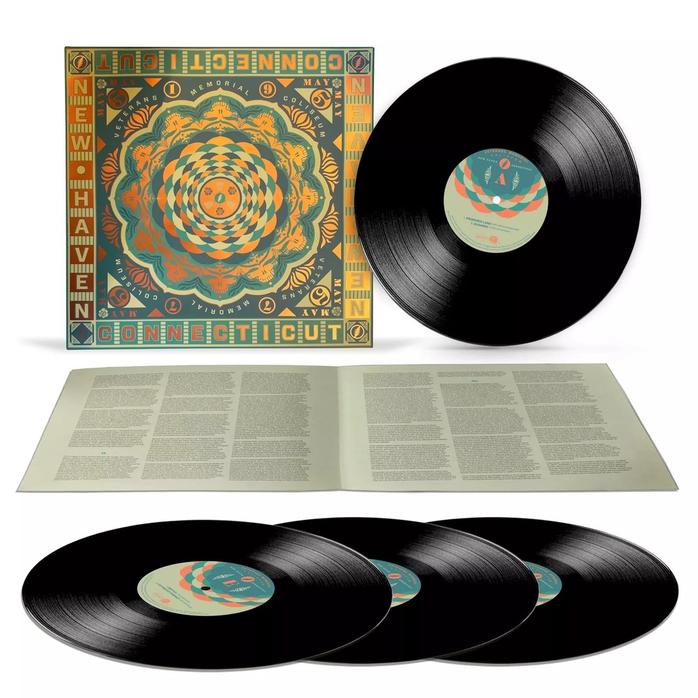 The Grateful Dead Veterans Memorial Coliseum New Haven RSD BF Vinyl 4 LP Box Set